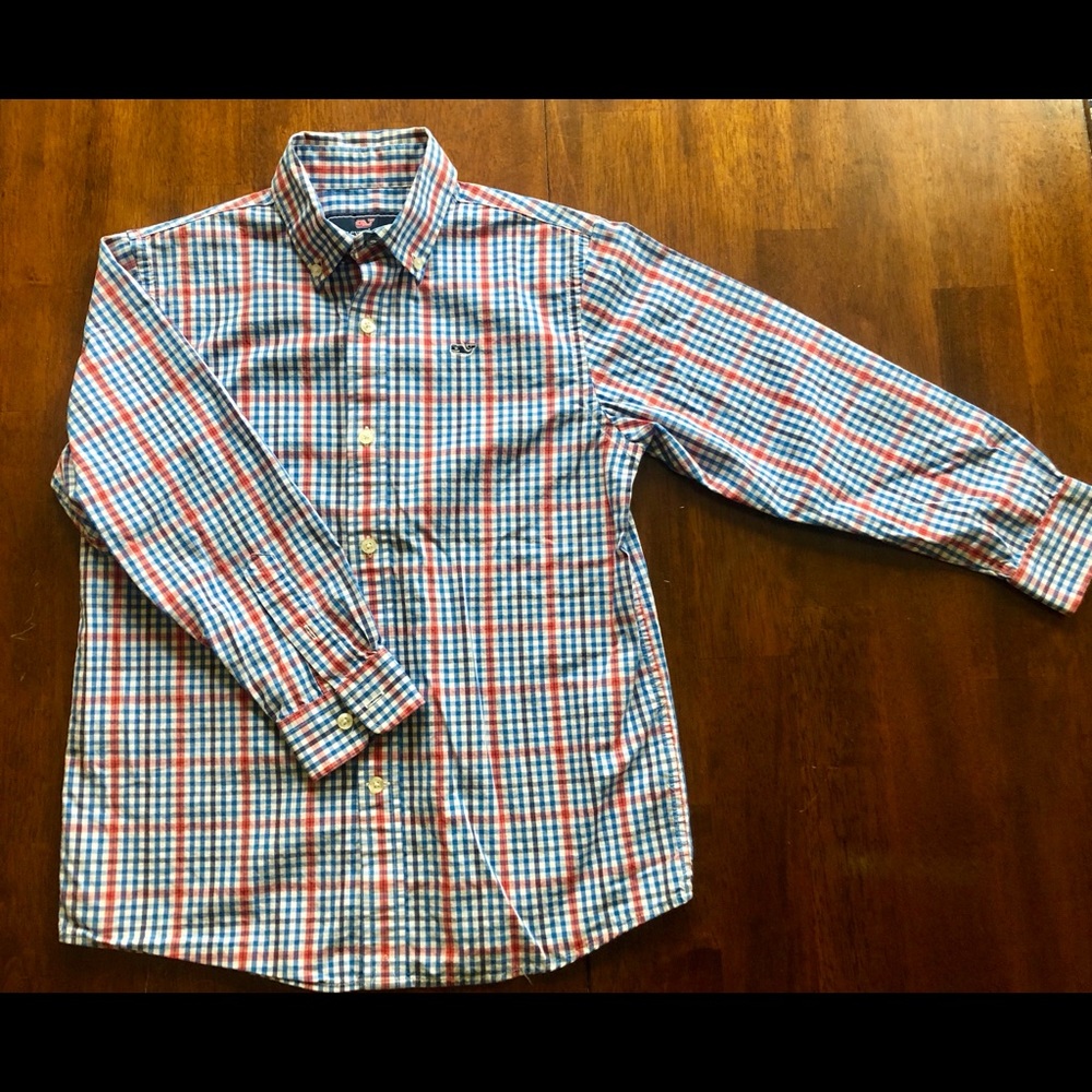 Boys Vineyard Vines button down S 8-10